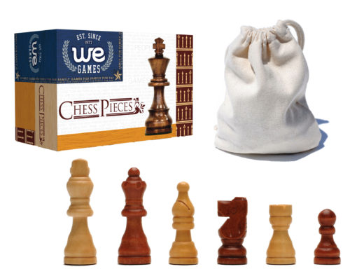 We Games Black And Clear Glass Chess Set : Target
