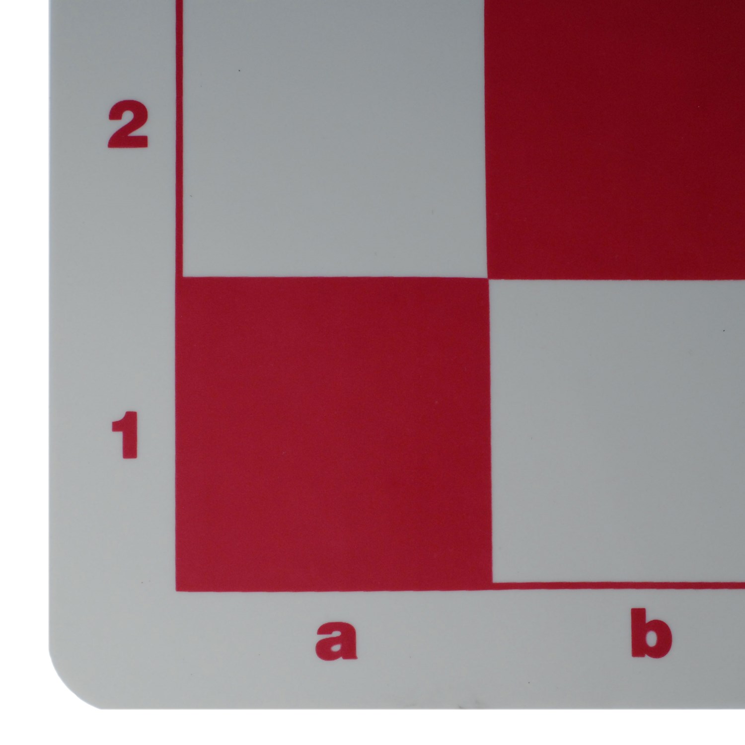 WE Games The Original 100% Silicone Tournament Chess Mat 20 Inch Board Red 
