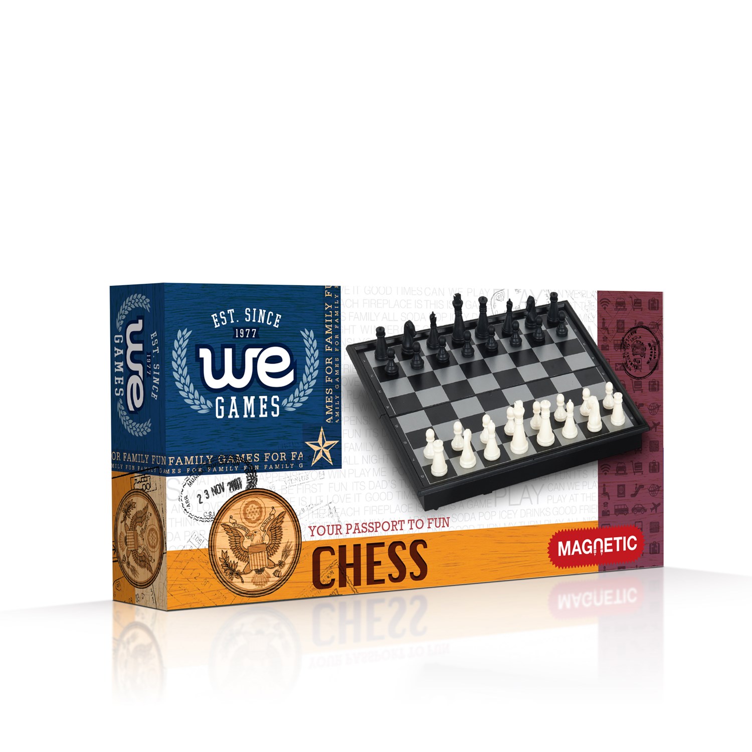 Magnetic Chess Set – 8 inches – Wood Expressions