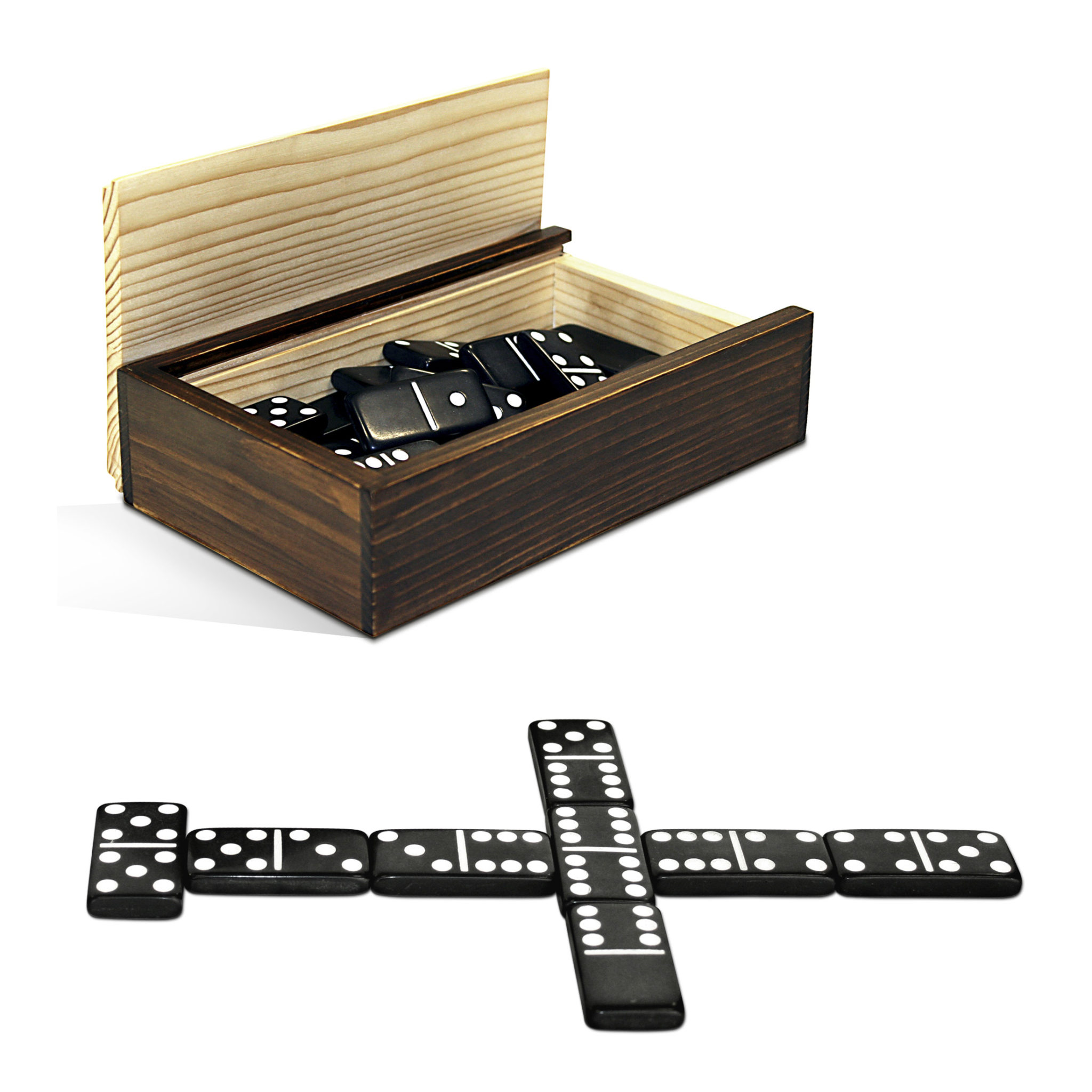 Man Cave,FREE Domino CASE Details about   NEW zebra Black & White Dominoes Double 6,Board Game 