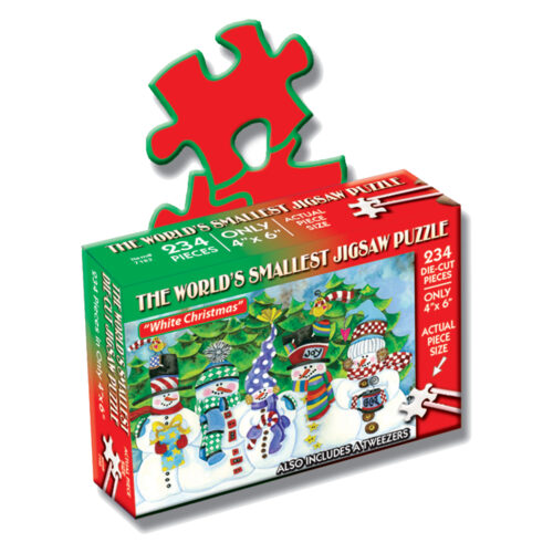 Snowmen mini puzzle christmas theme