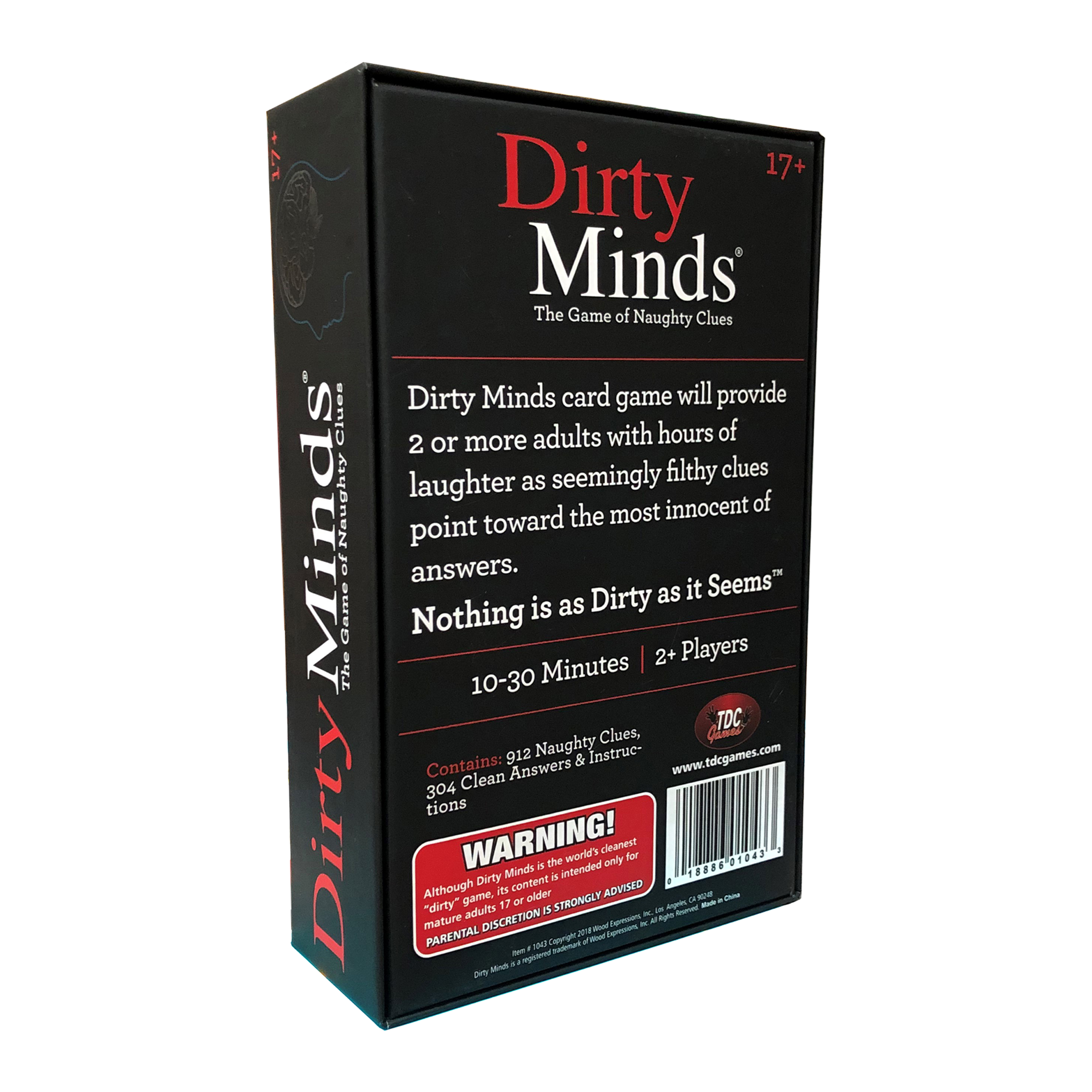 Dirty Minds The Game Of Naughty Clues Wood Expressions