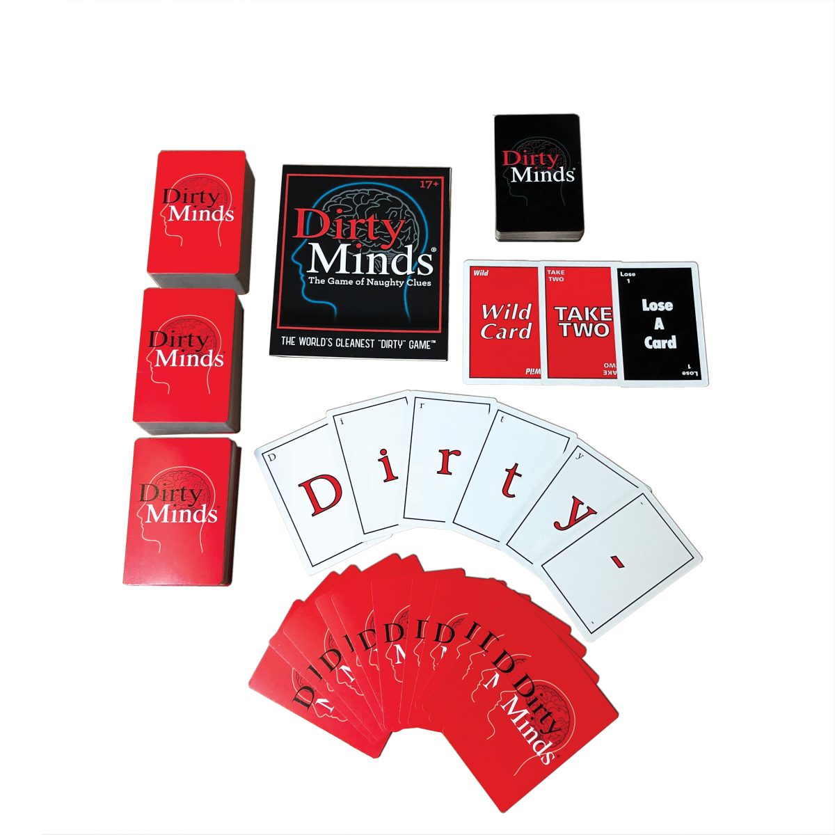 Dirty Minds The Game of Naughty Clues Wood Expressions