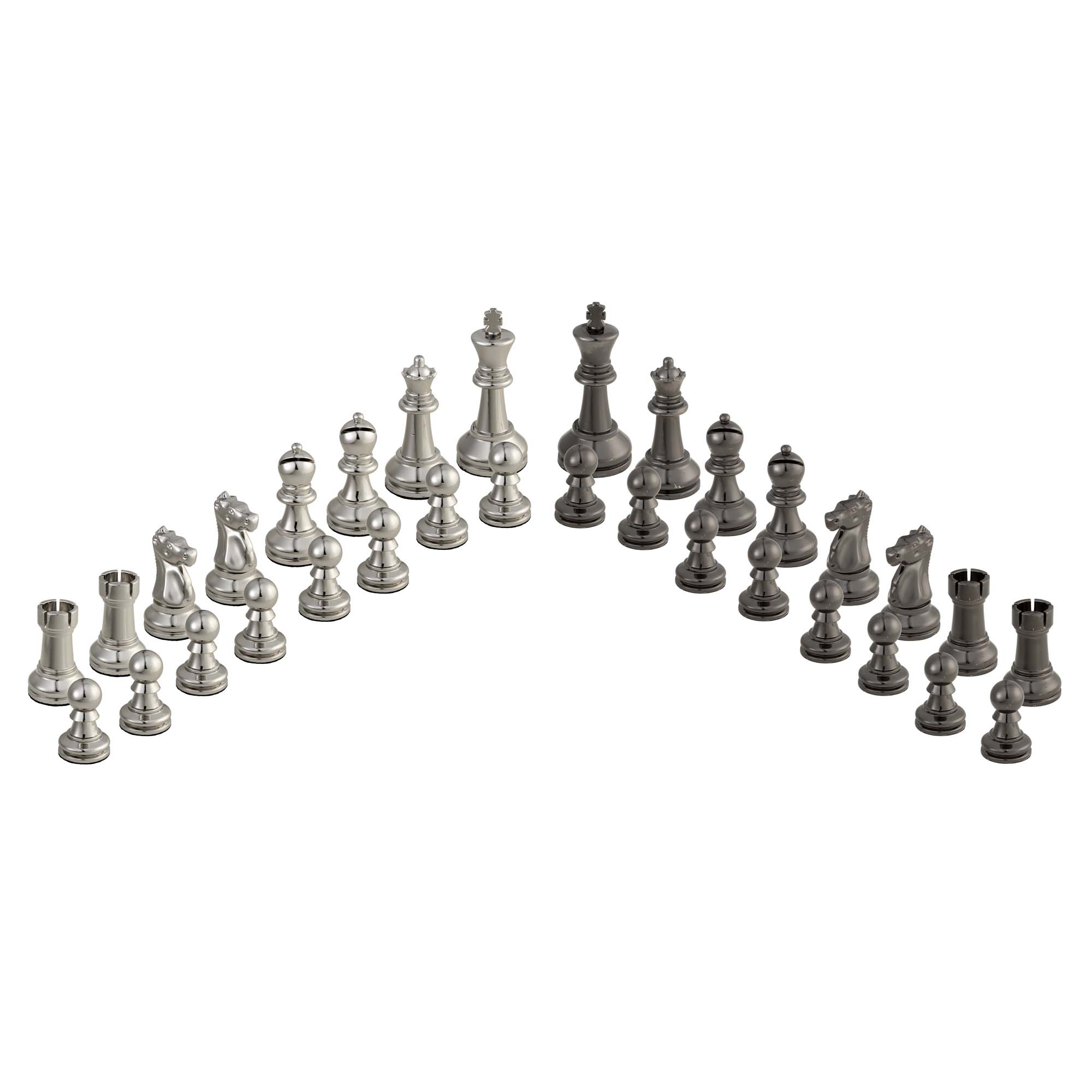 3.75 Bobby Fischer Ultimate Grandmaster Plastic Chess Pieces