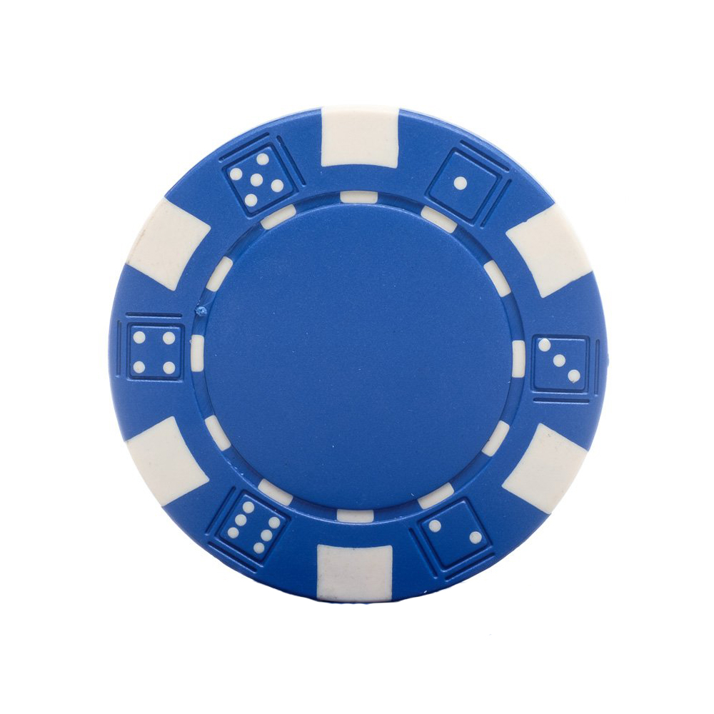 WE Clay Poker Chips, 11.5 Gram, Set of 50, Blue – Expressions