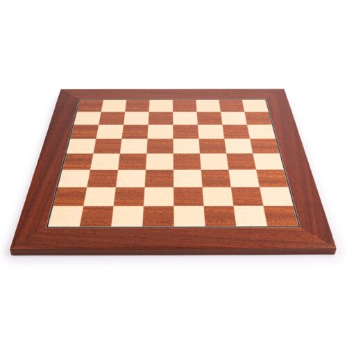 Mahogany chess board handmade