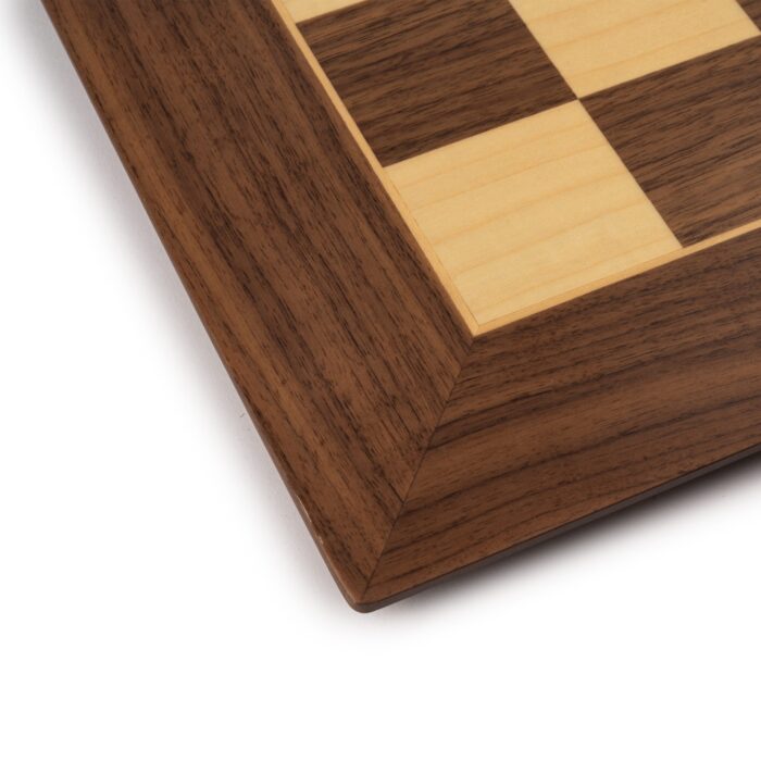 Deluxe Walnut Wood Chess Board - Handmade in Spain, 20 in. - Image 3